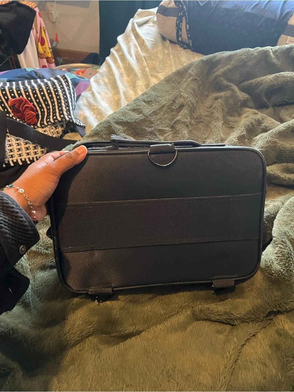 Makeup Travel Organizer Pouch - Black